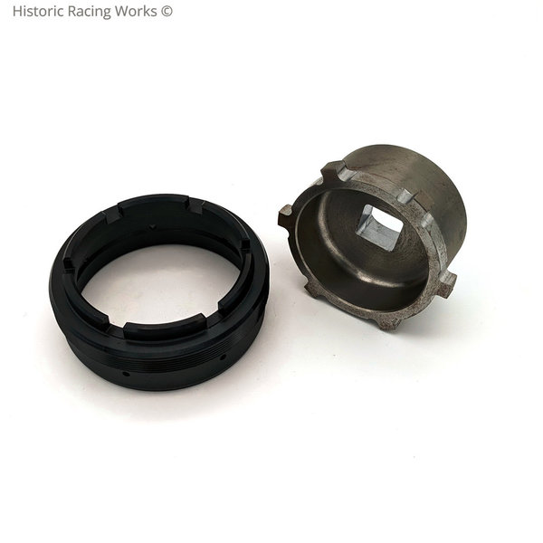 Tool for retaining ring, rear wheel bearing - Fulvia 1st series