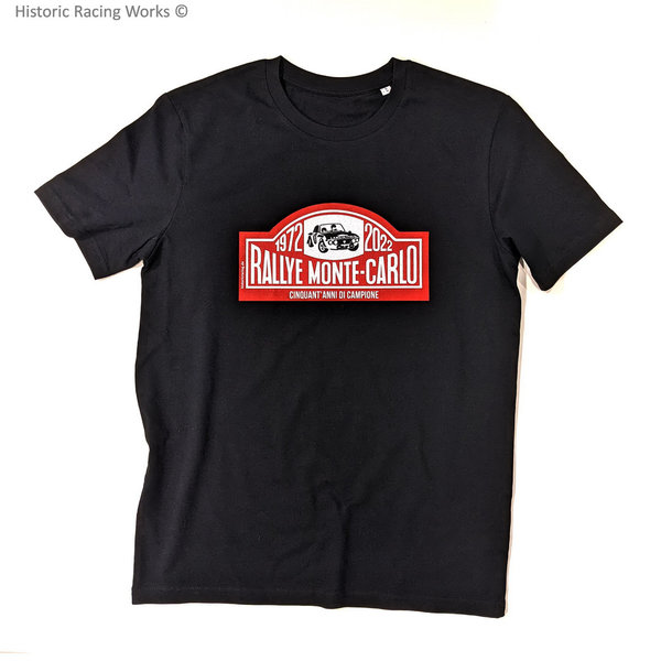 Memorial T-Shirt "Cinquant'anni",  schwarz, Bio-Baumwolle, S, M, L und XL
