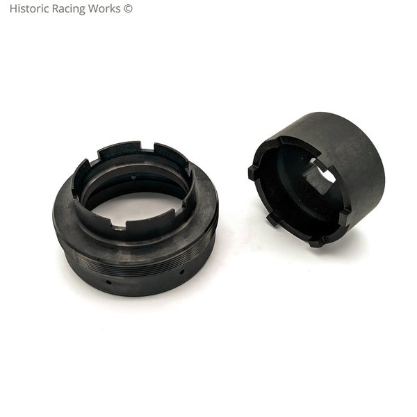 Tool for retaining ring wheel bearing rear - Lancia 2000